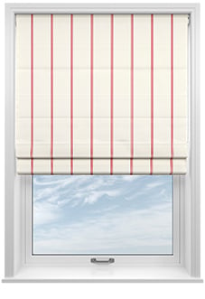 The British Stripe Co. Victoria, Liverpool No.1 - Twist&Fit Roman Blind